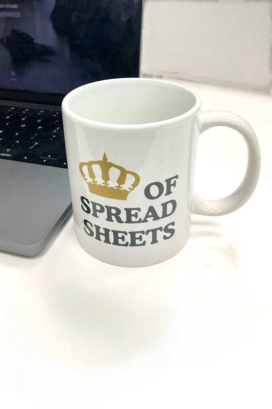 Queen of Spread Sheets Mug