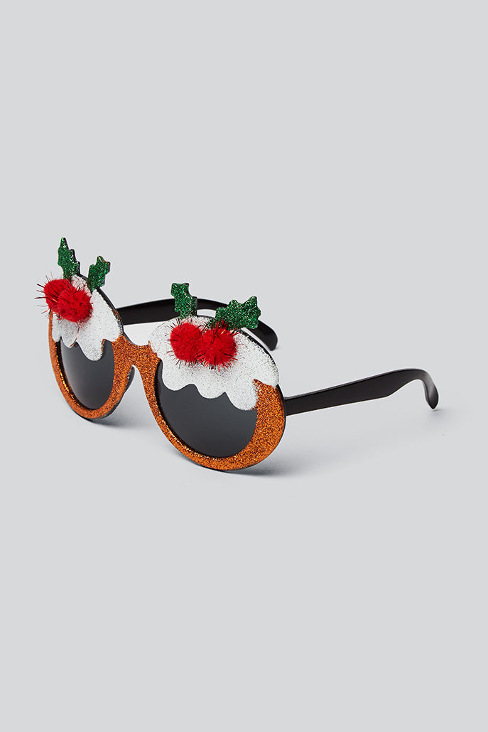 Christmas Pudding Glasses