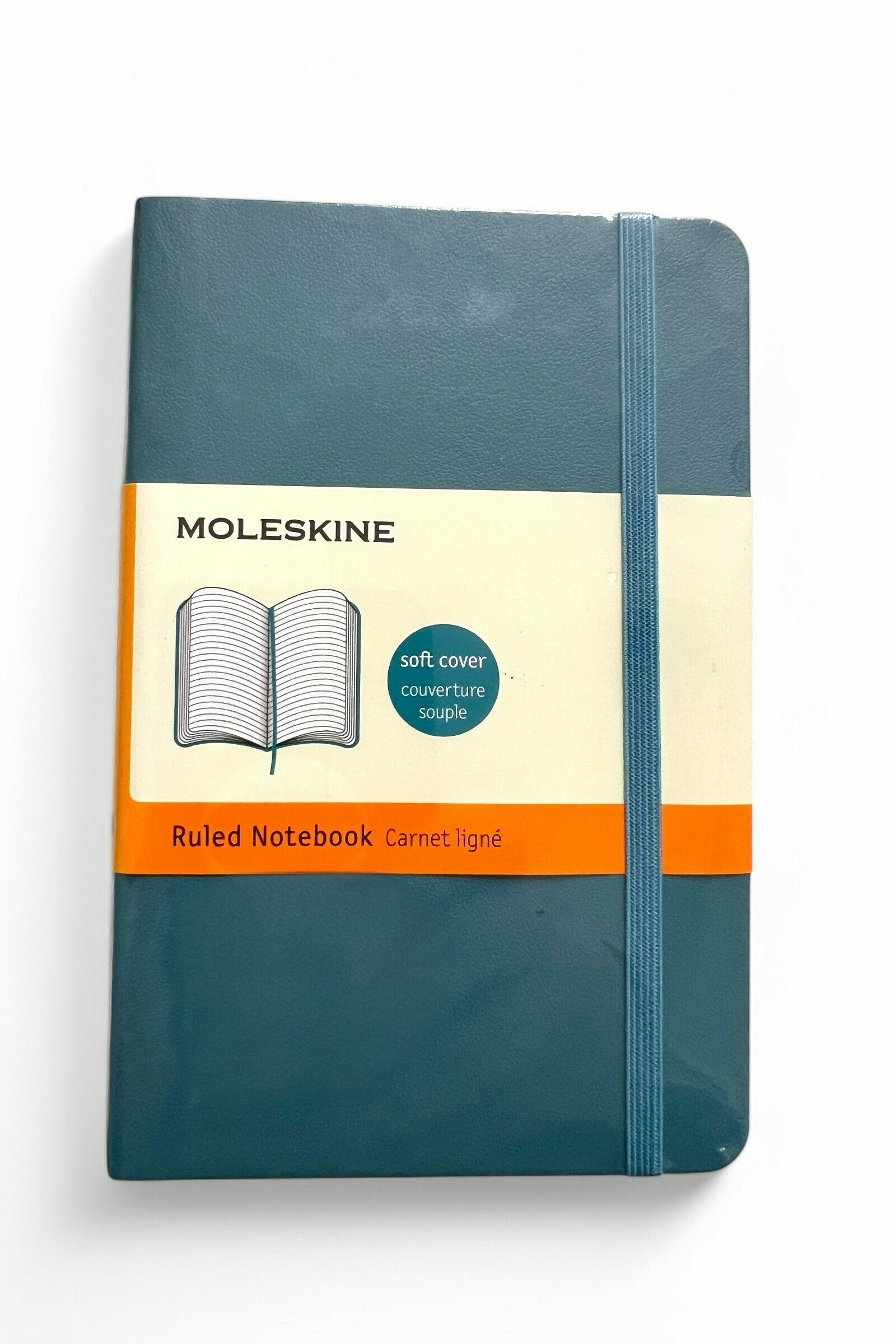 Moleskine Pocket Ruled Notebook Soft Cover - Teal