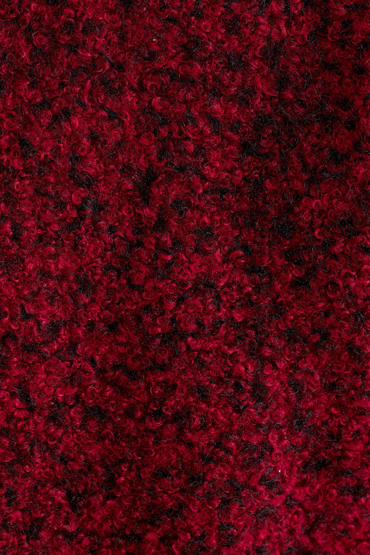 Apple Boucle Jacket - Merlot