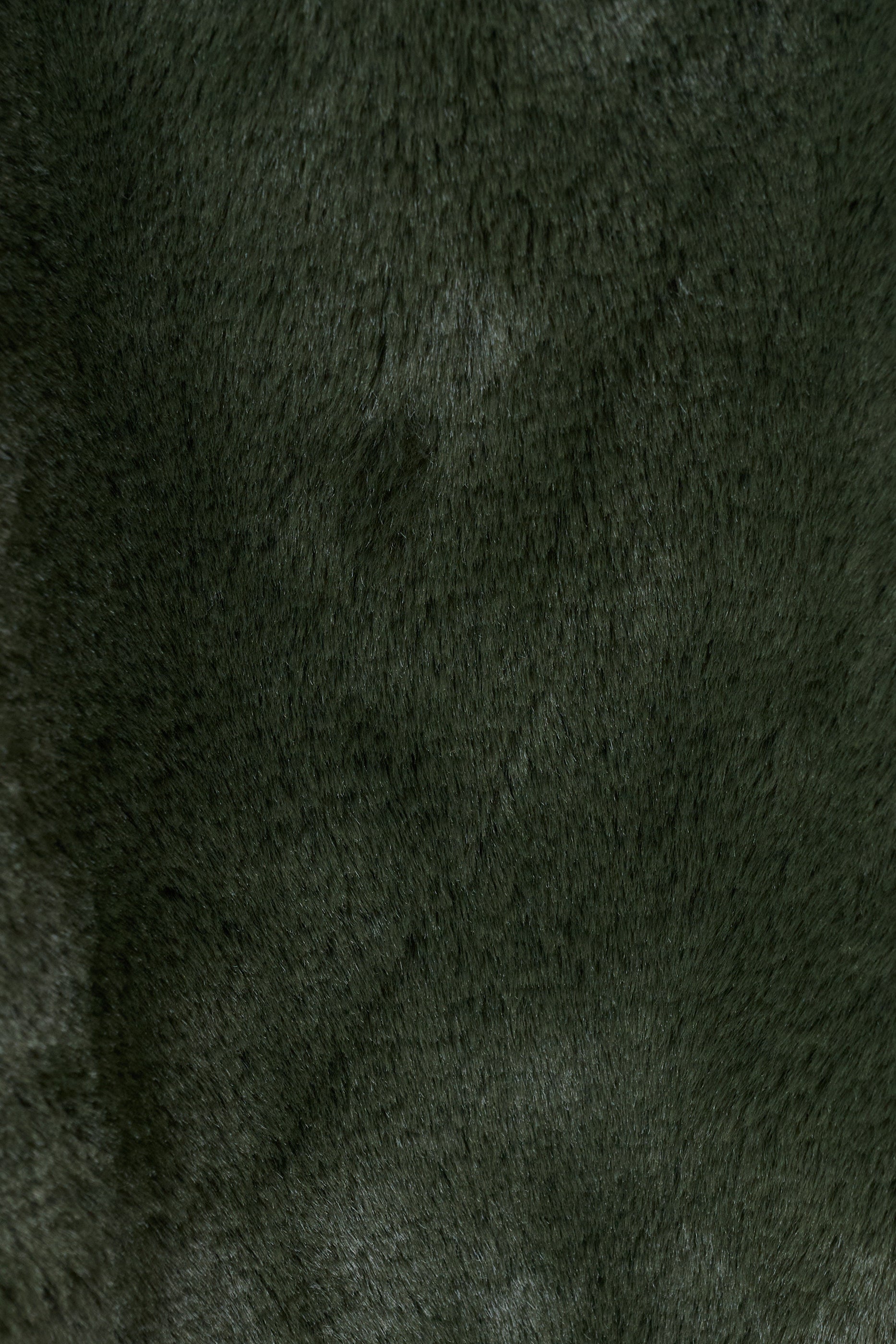 Arinette Faux Fur Tie Waist Coat -Teal