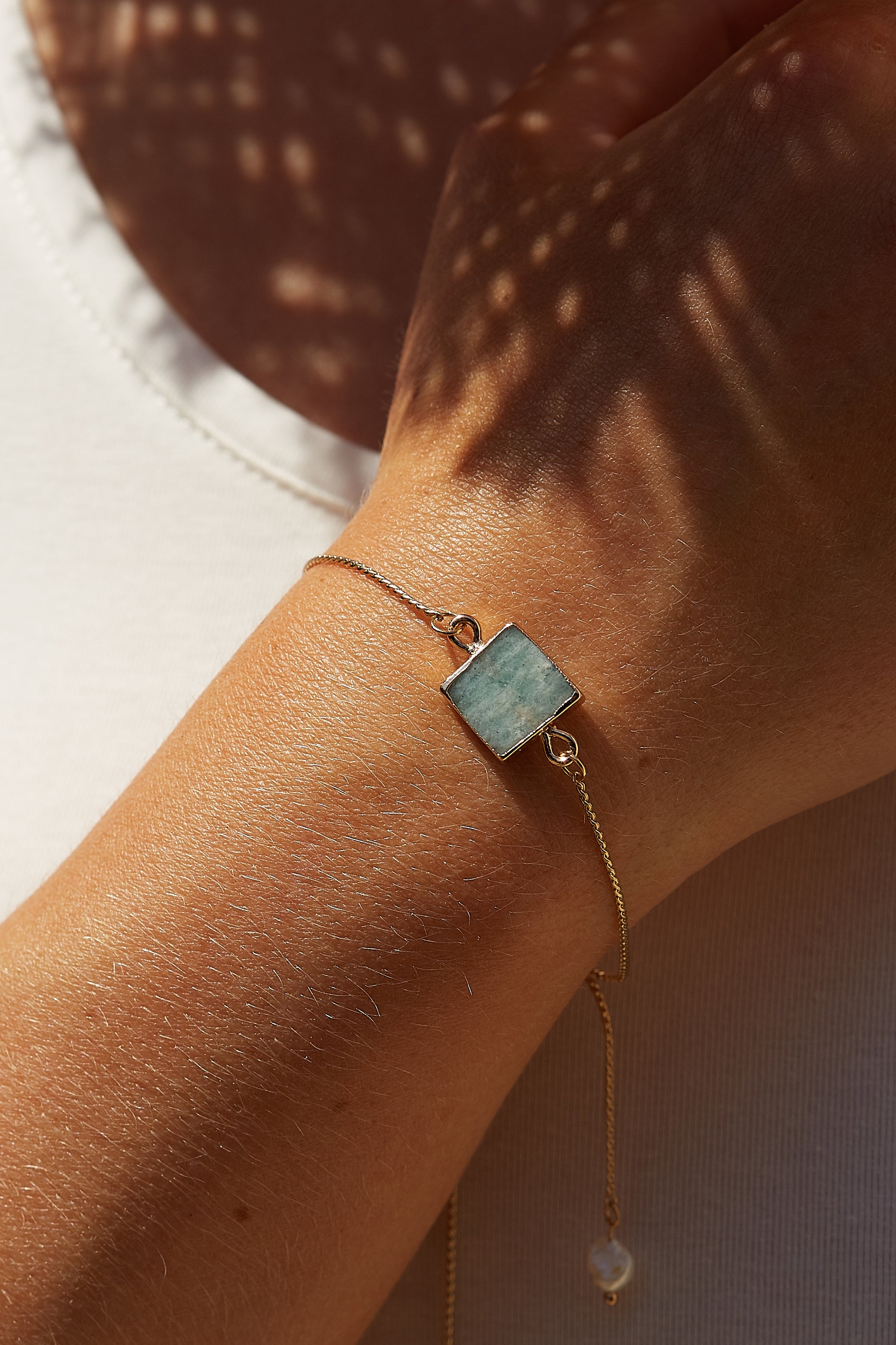 Louche Avondale Gemstone Bracelet in Green