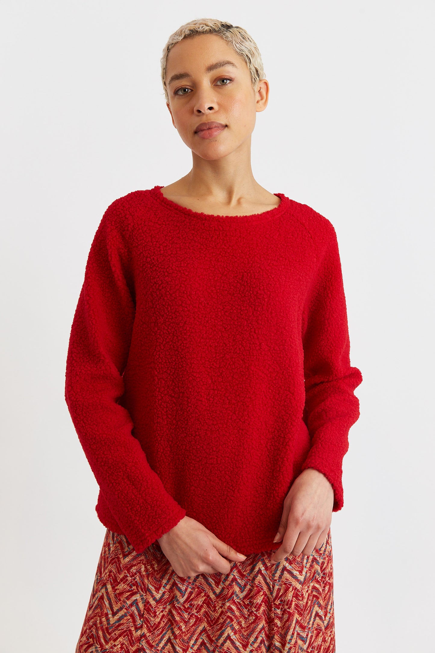 Blanka Borg Sweatshirt - Red