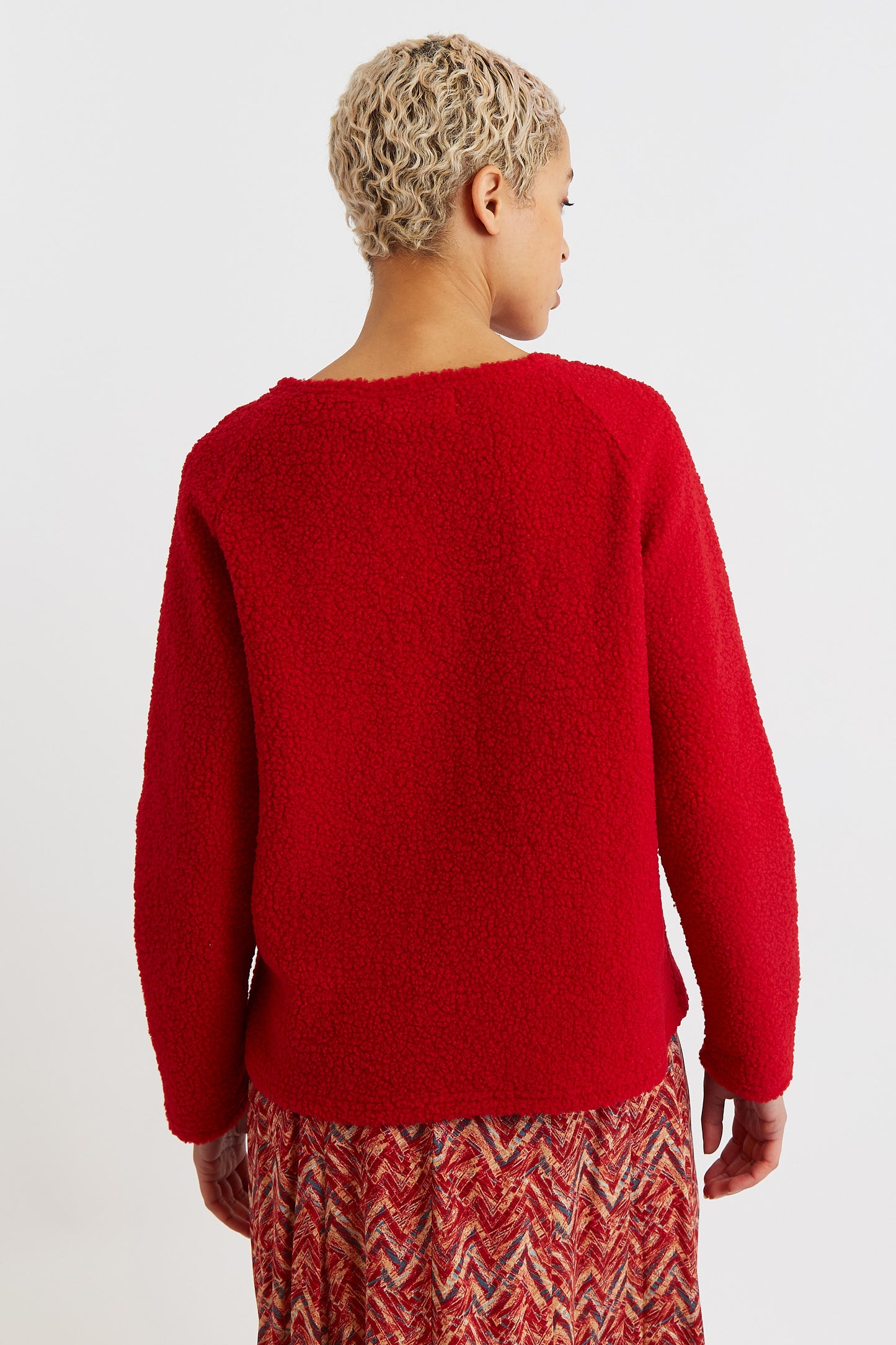 Blanka Borg Sweatshirt - Red