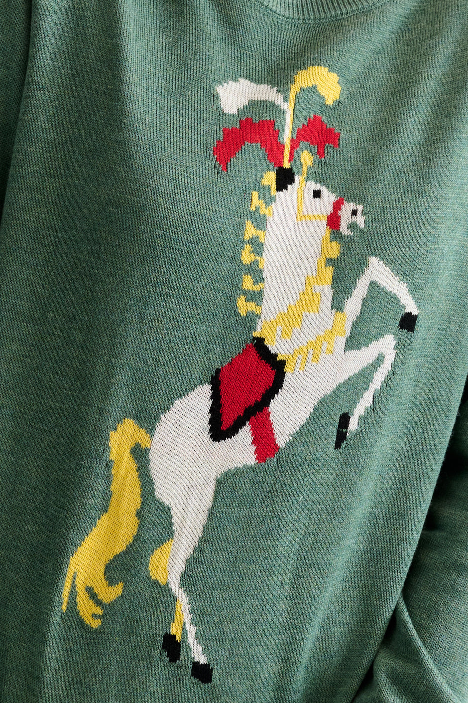 Bly Circus Pony Intarsia Jumper