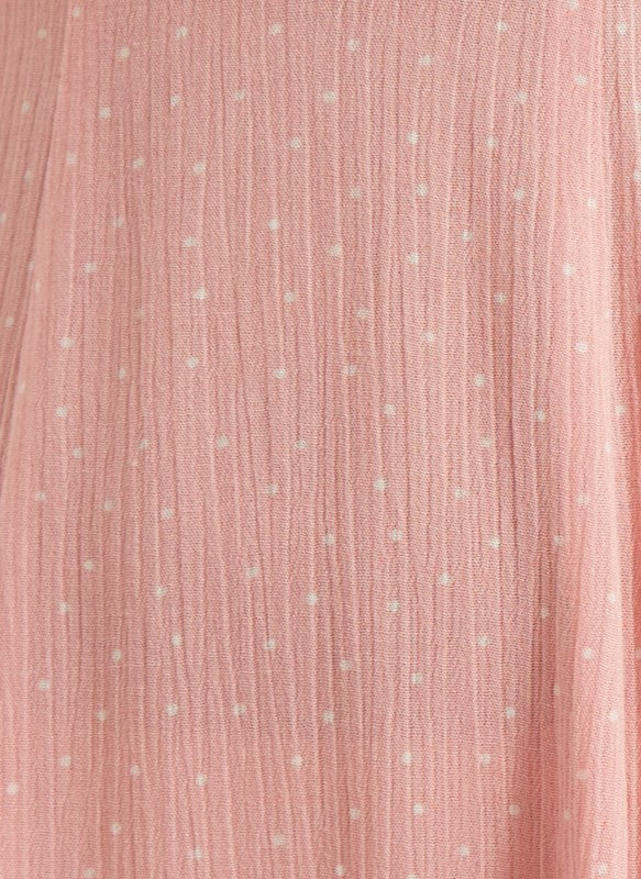 Cathleen Mini Petite Dot Tea Dress - Styled