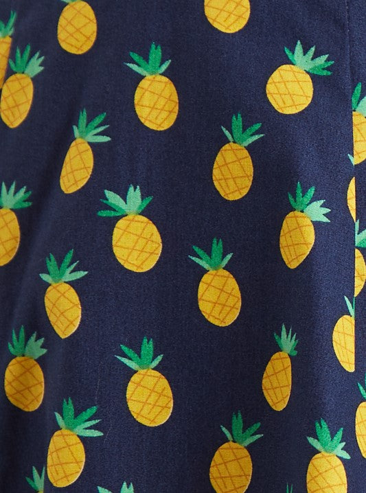 Cathleen Mini Pineapple Please Tea Dress