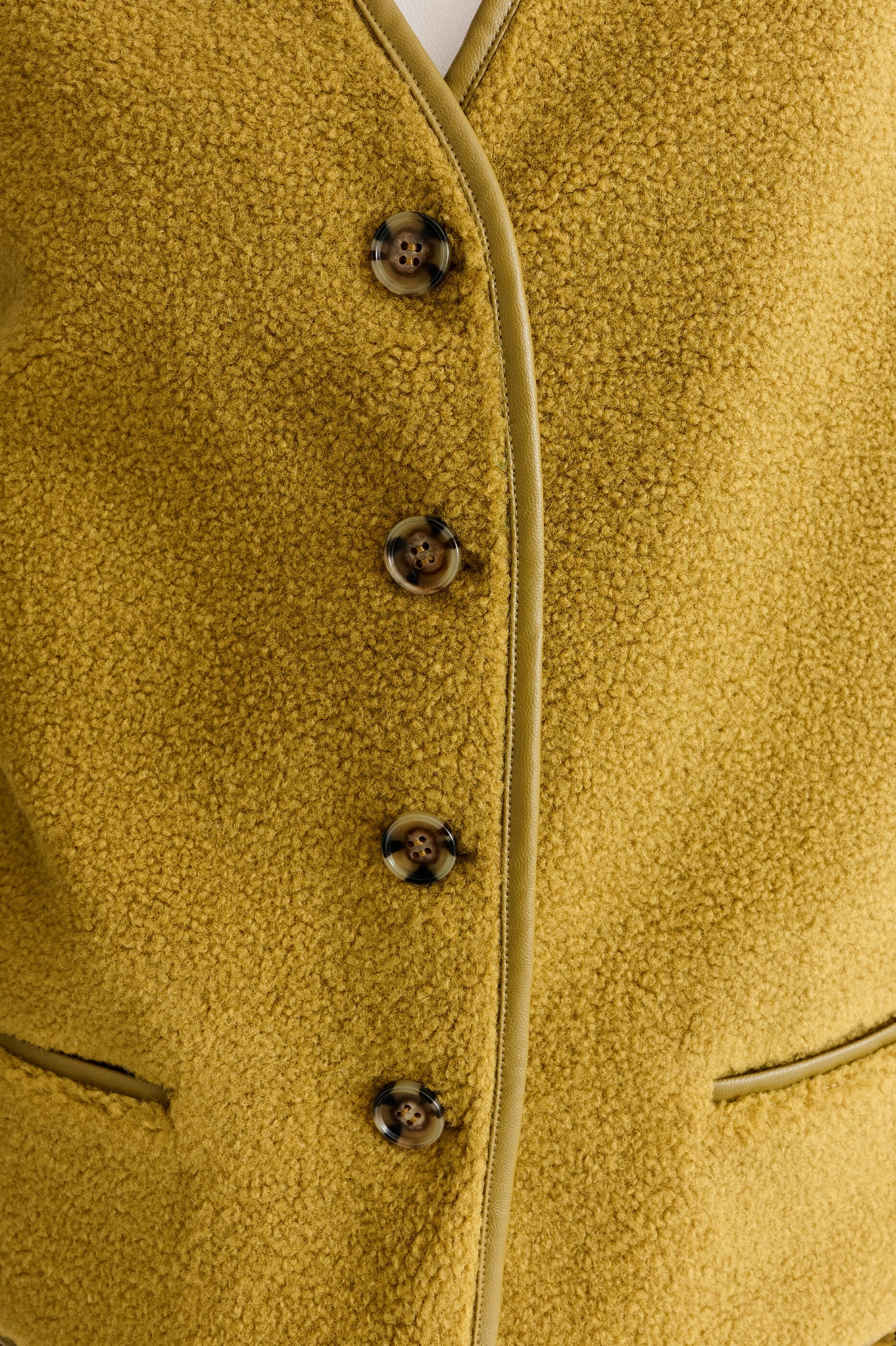 Chris Borg Waistcoat – Mustard