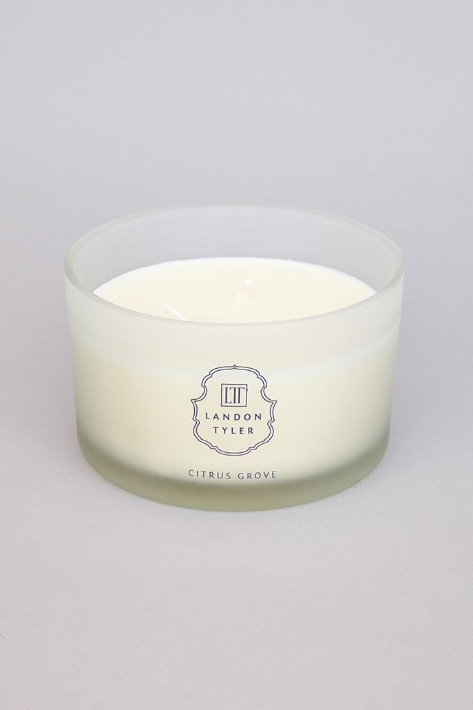 Citrus Grove Scented 3 Wick Candle