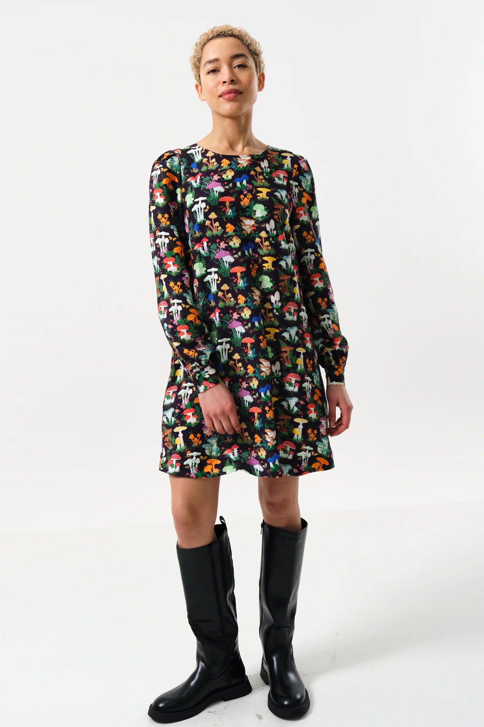 Didee Toadstool Tales Print Mini Dress - Detail 4
