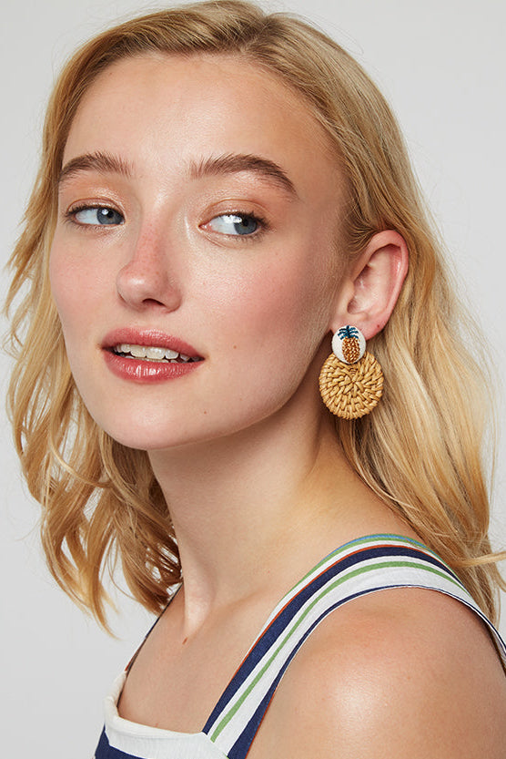 Dinah Pineapple Stud Earring