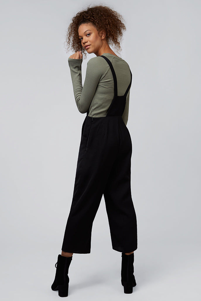Davis Black Strappy Jumpsuit - Detail 1