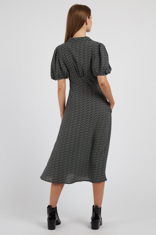 Echo Galaxy Dot Midi Dress
