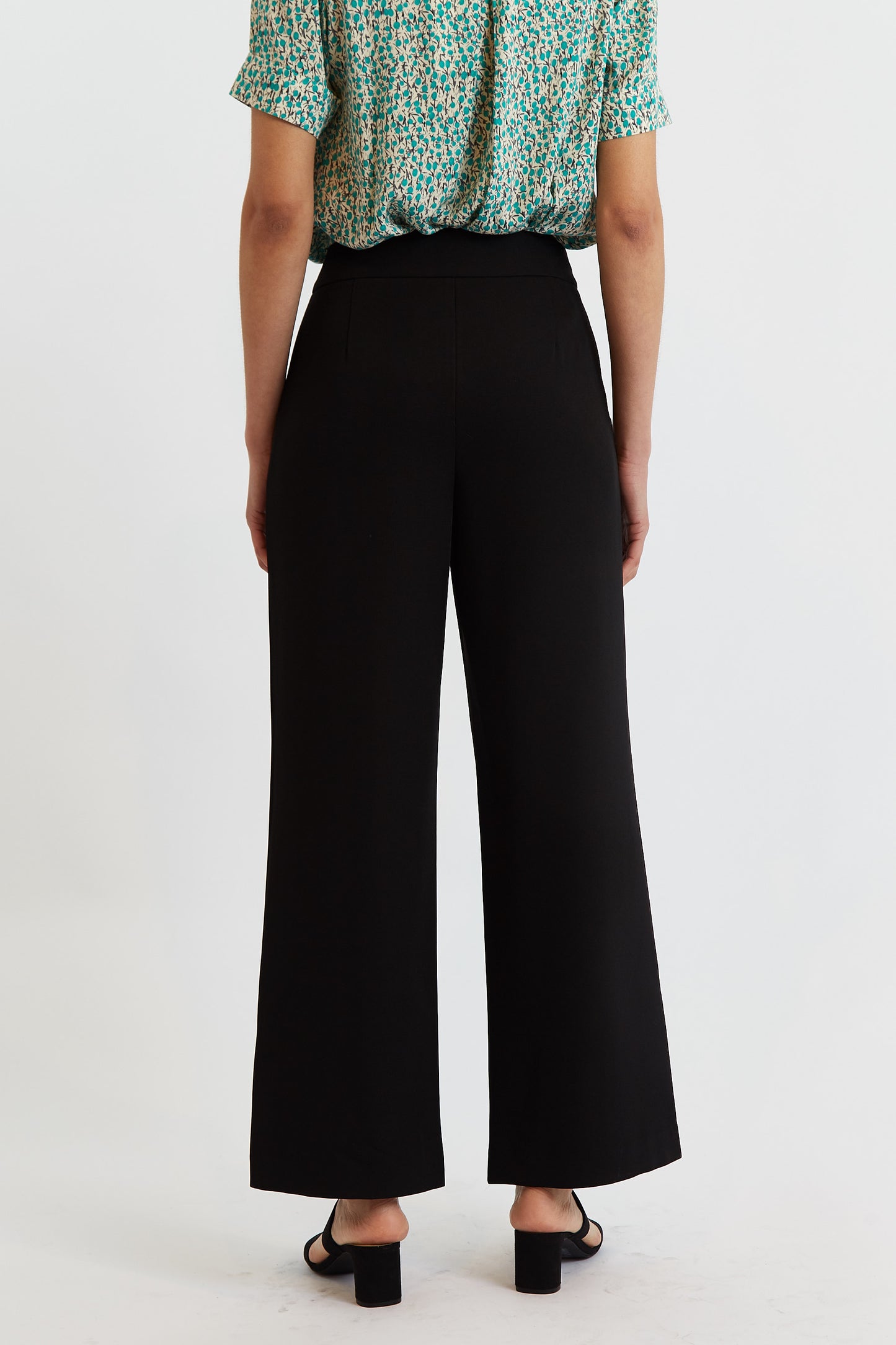 Elina Straight Leg Trouser Black