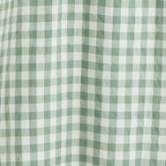 Louche Fleur Picnic Check Midi Sleeveless Shirt Dress