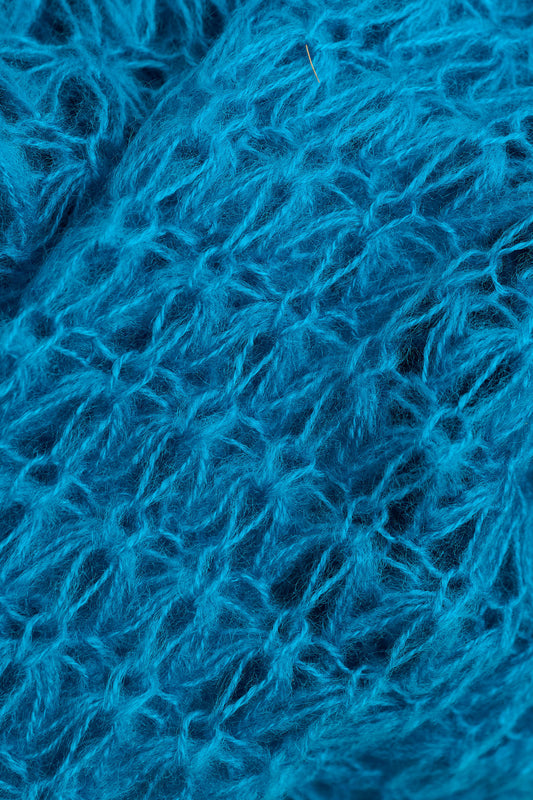 Haversham Turquoise Hand Knitted Snood