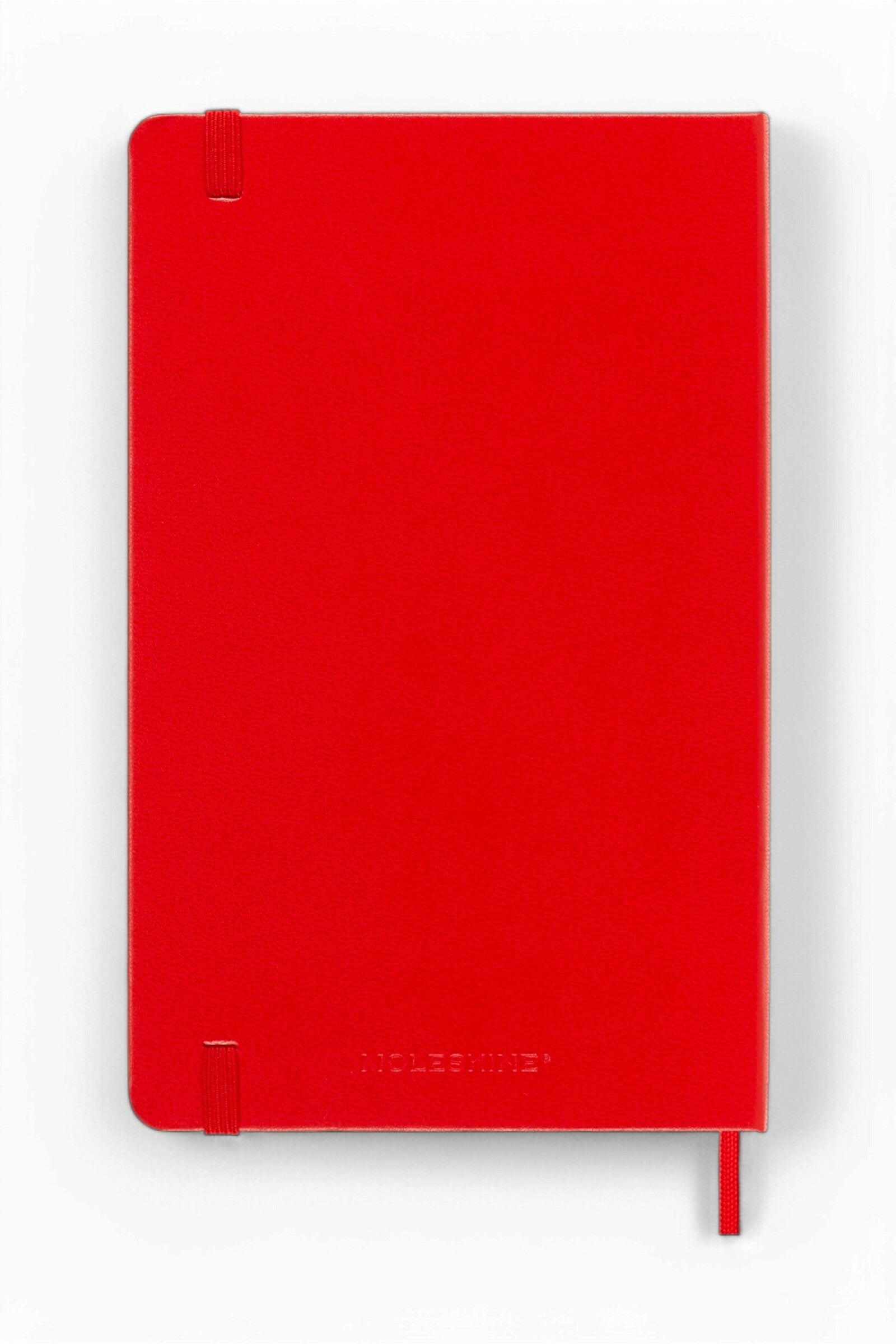 Moleskine Pocket Ruled Notebook - Red - Styled