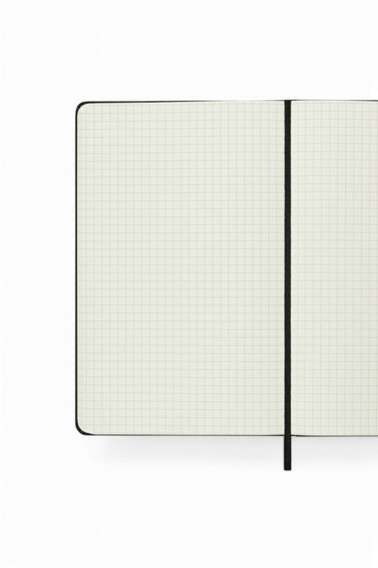 Moleskine Pocket Squared Notebook Soft Cover - Black