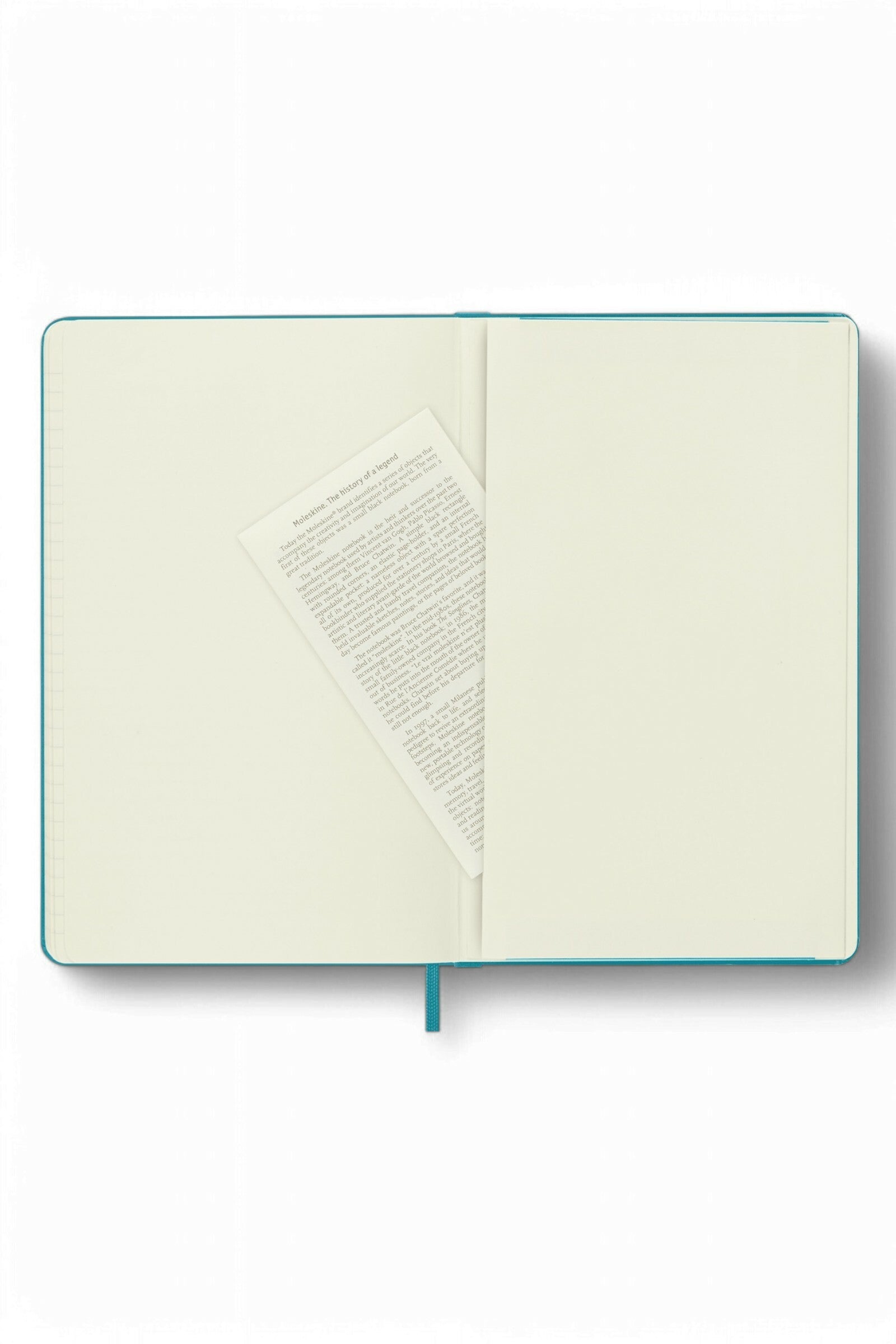 Moleskine Pocket Dotted Notebook Soft Cover - Teal - Styled