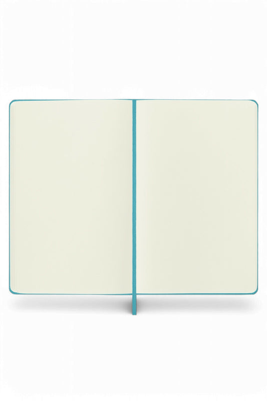 Moleskine Large Plain Notebook Soft Cover - Teal