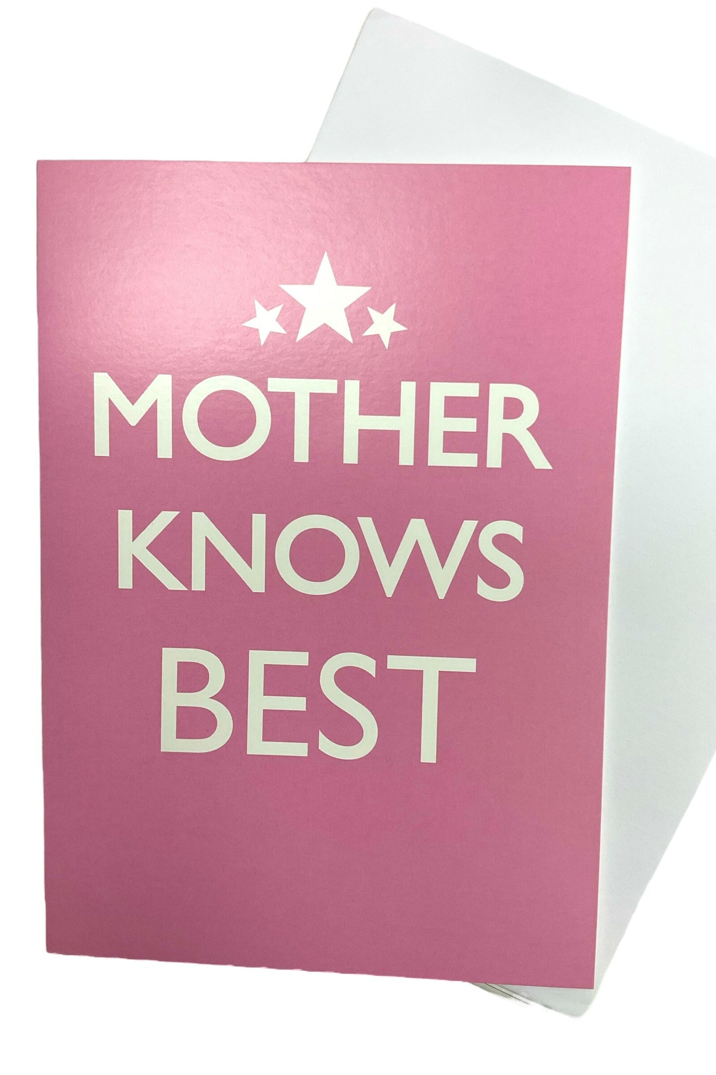 Mother Knows Best Card
