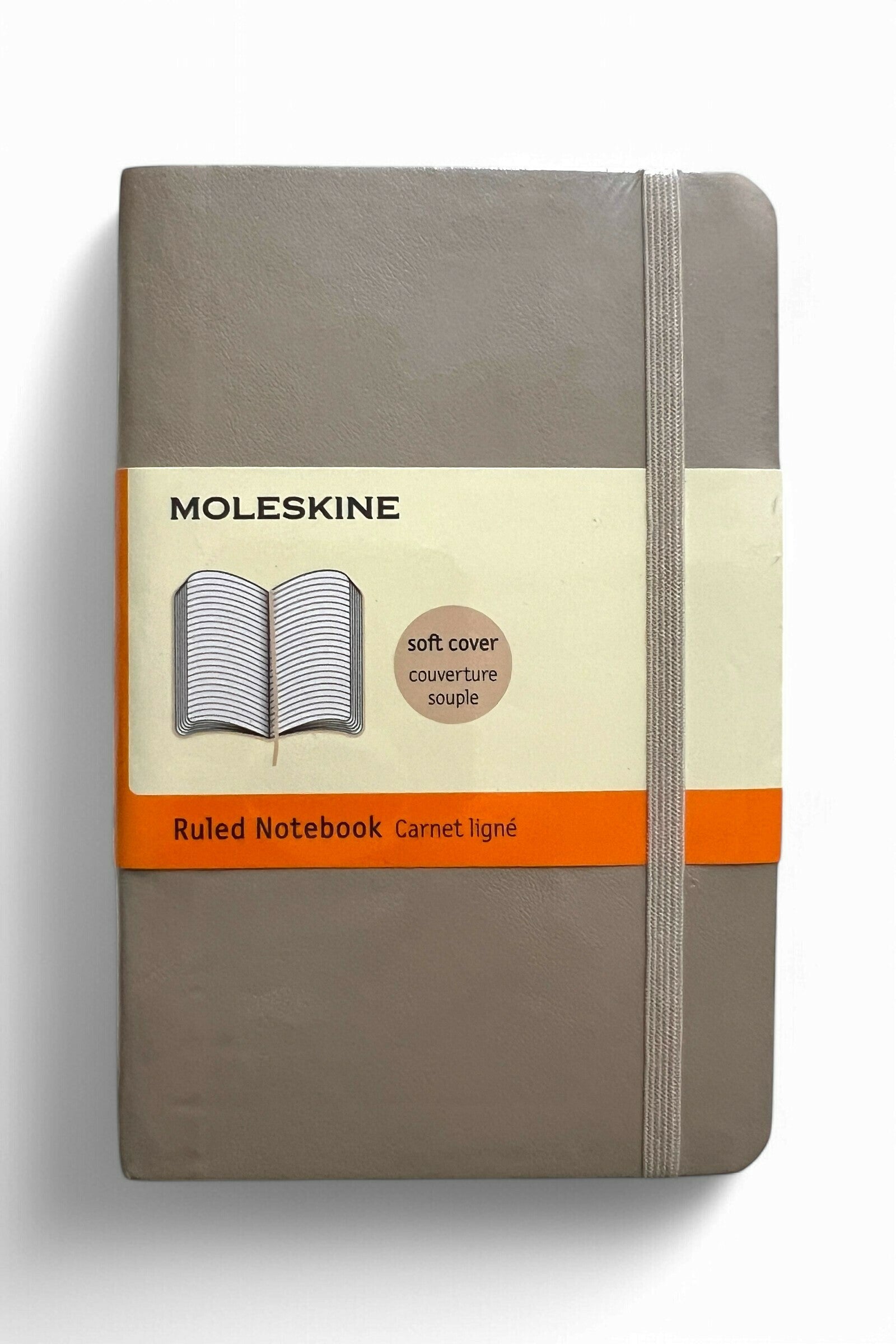 Moleskine Pocket Ruled Notebook Soft Cover - Camel