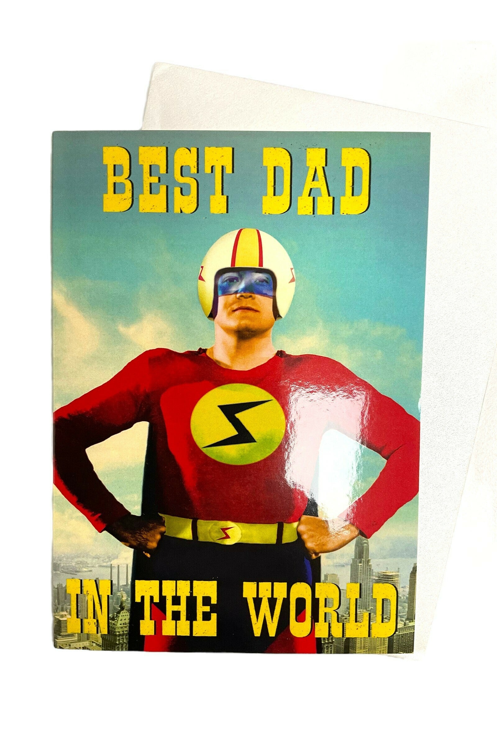 Best Dad The Flash Card
