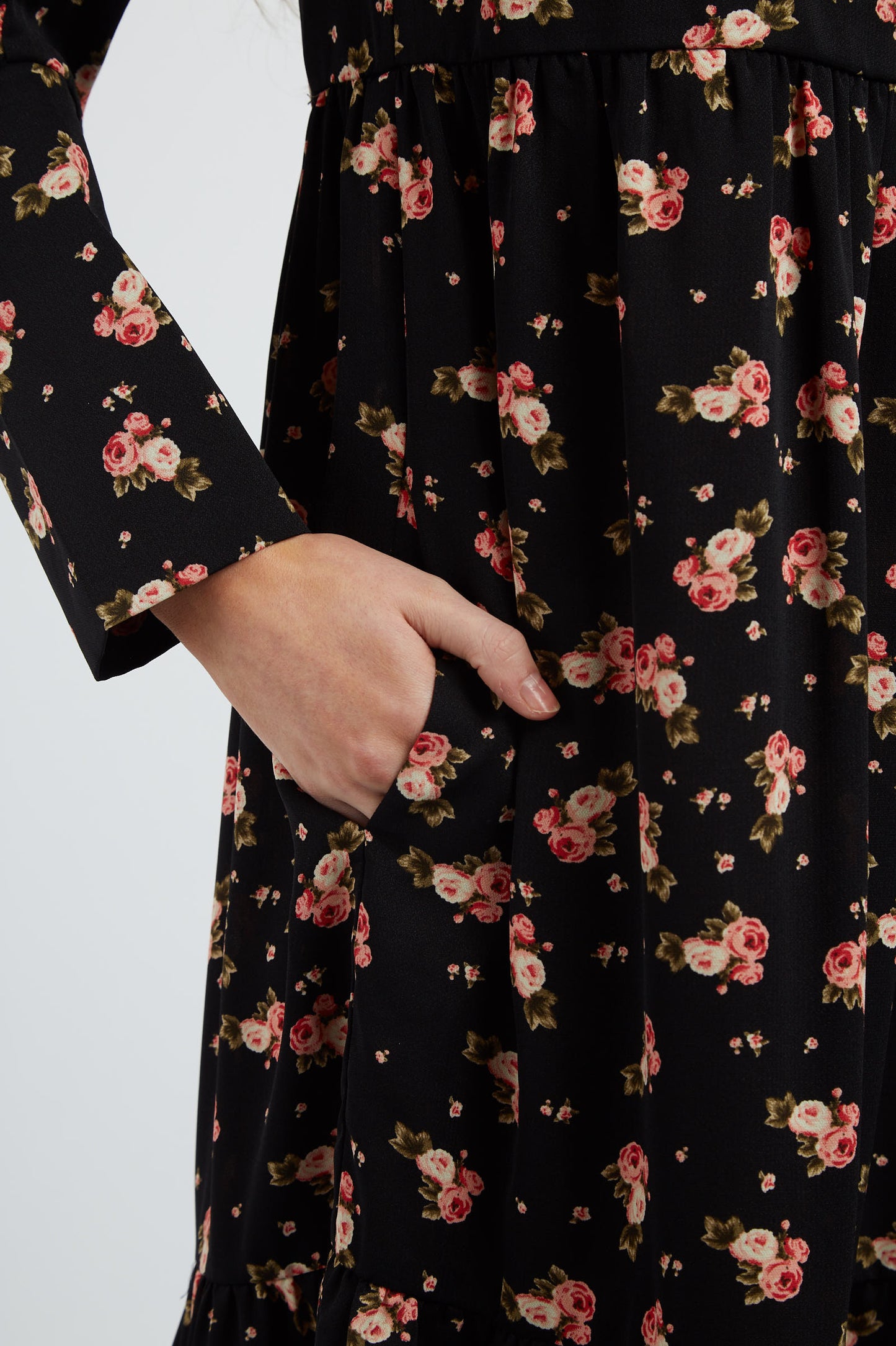Louche Iris Rose Show Midi Dress