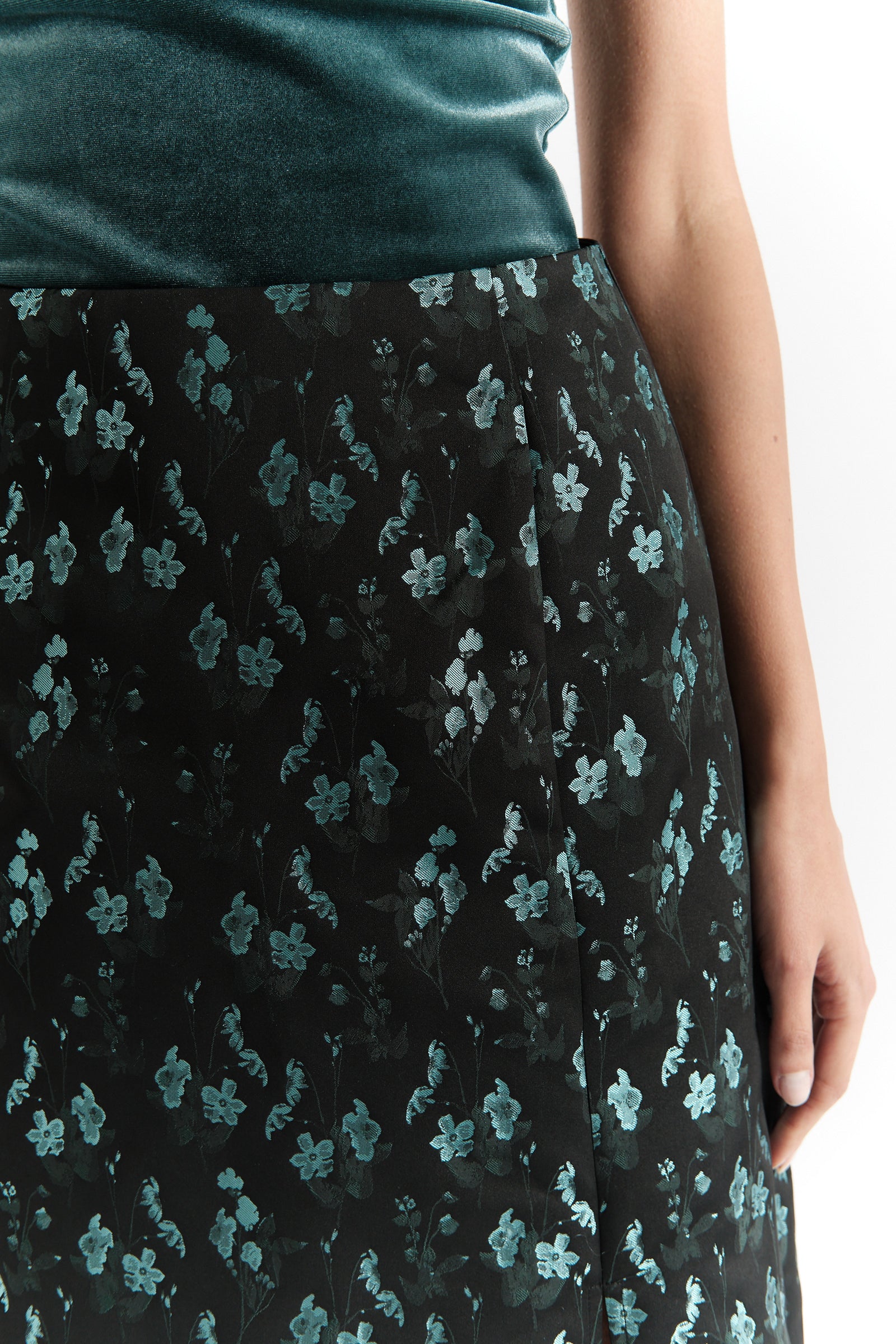 Jie Shanghai Brocade Maxi Skirt - Detail 2