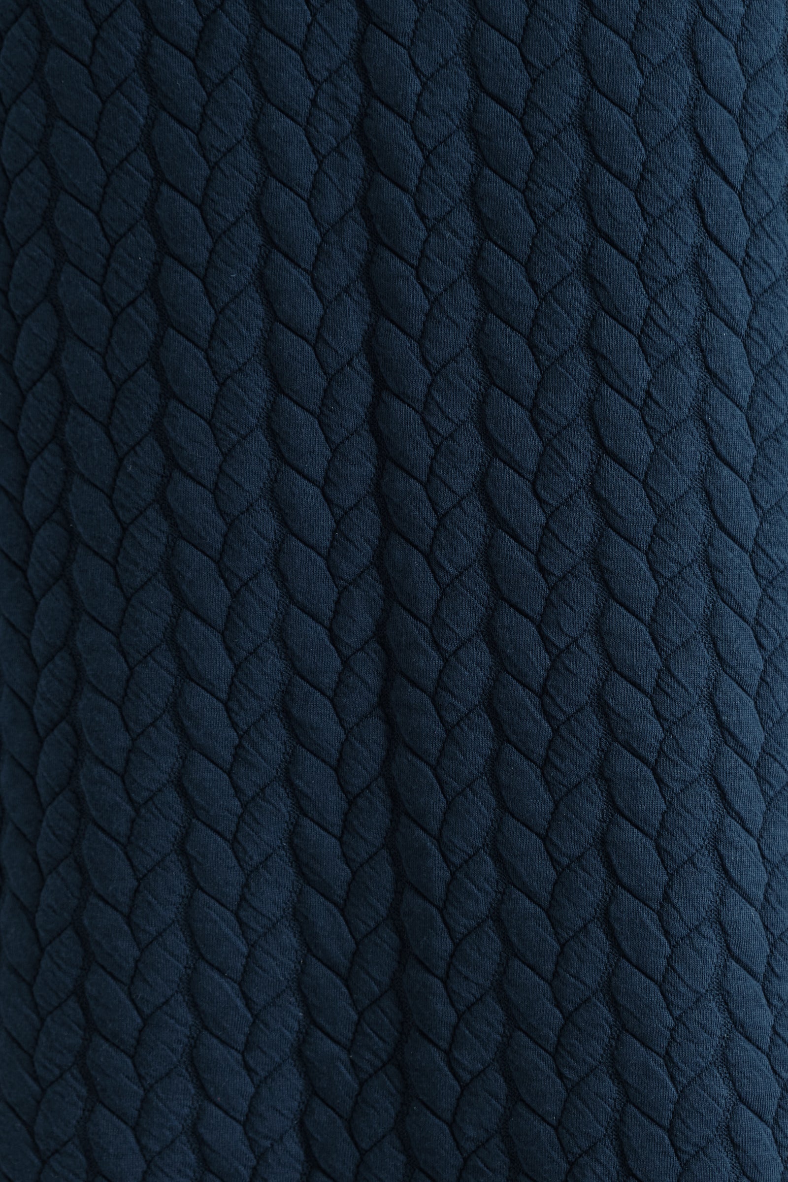 Jessika Plait Mini Dress in Navy - Styled