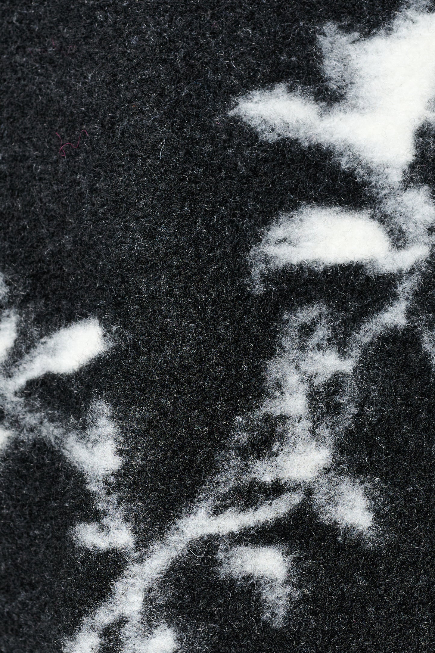 Aubin Power Bloom A-Line Mini Skirt - Black & White