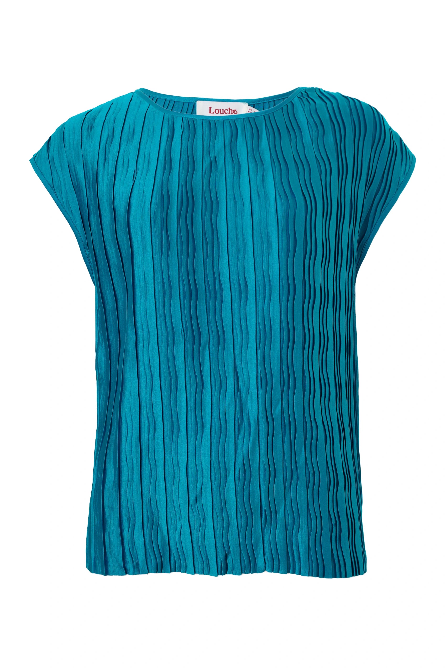 Korine Pleat Surprise Top - Petrol - Styled