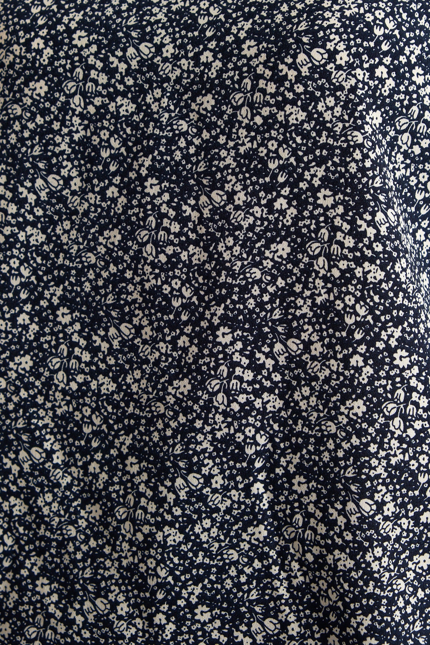 Lima Micro Flower Blouse Navy