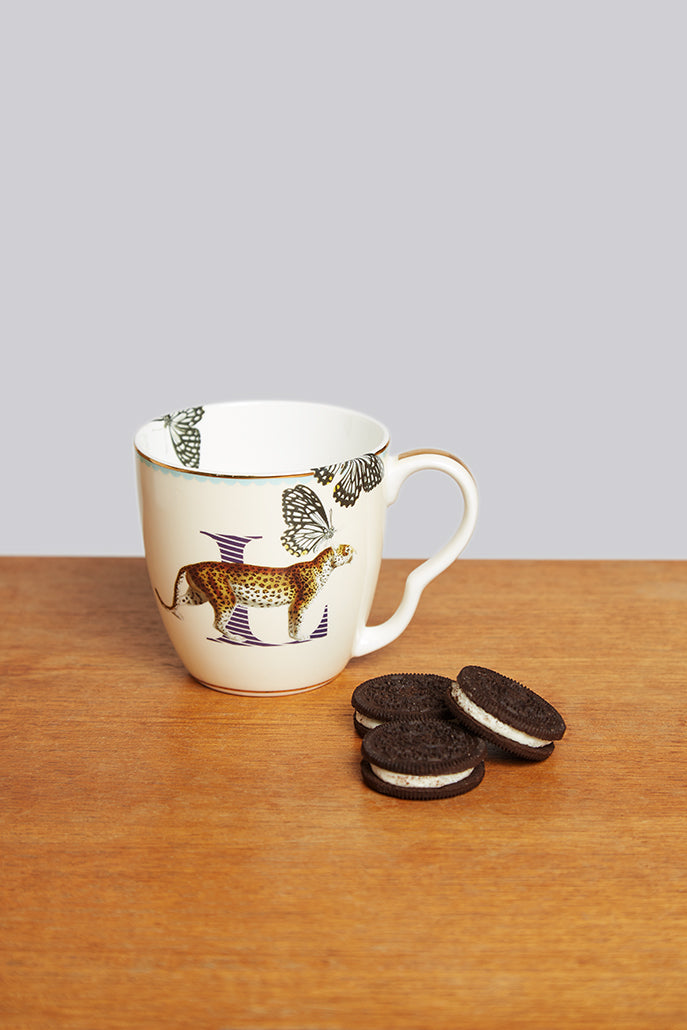 Ceramic Letter Mug