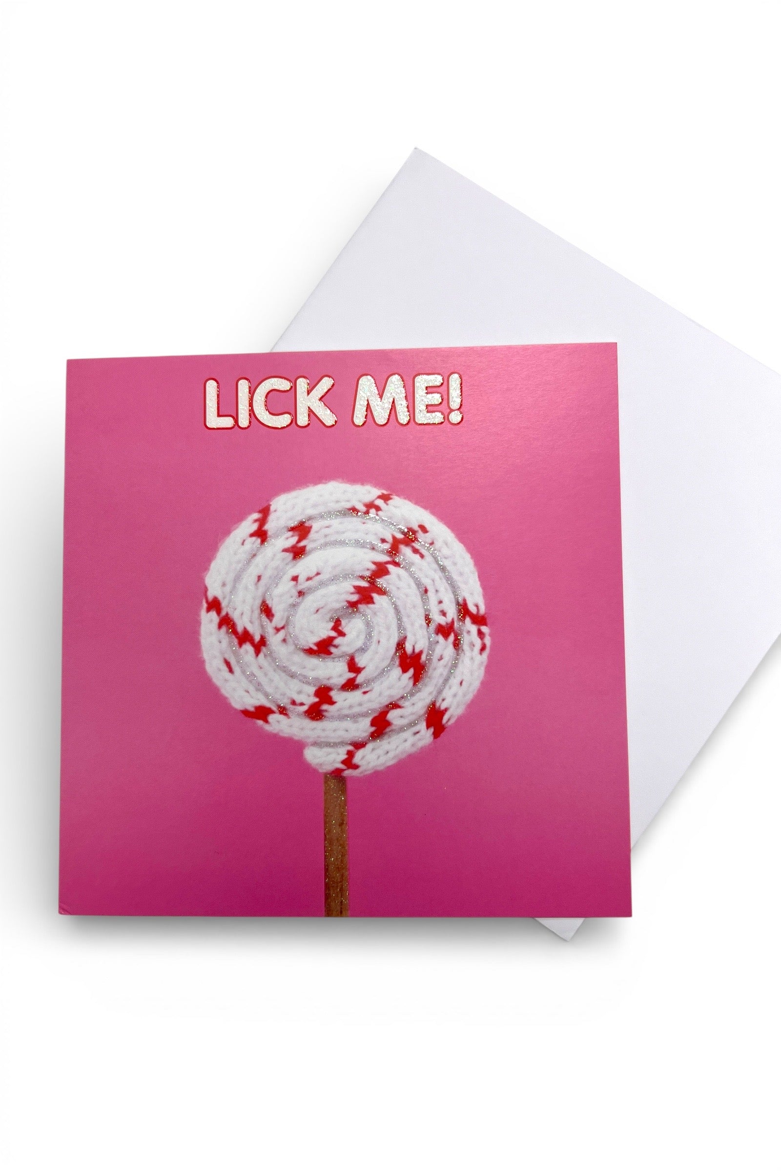 Lick Me Lollypop Card