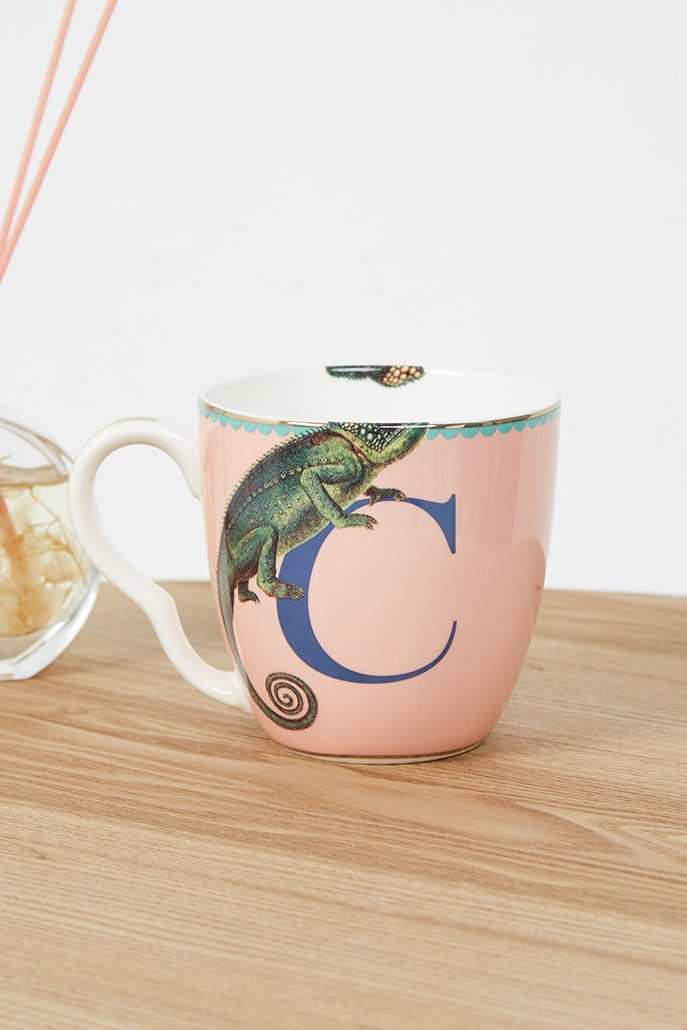 Ceramic Letter Mug