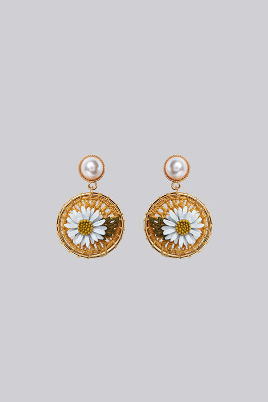 Miriam Daisy Drop Earrings