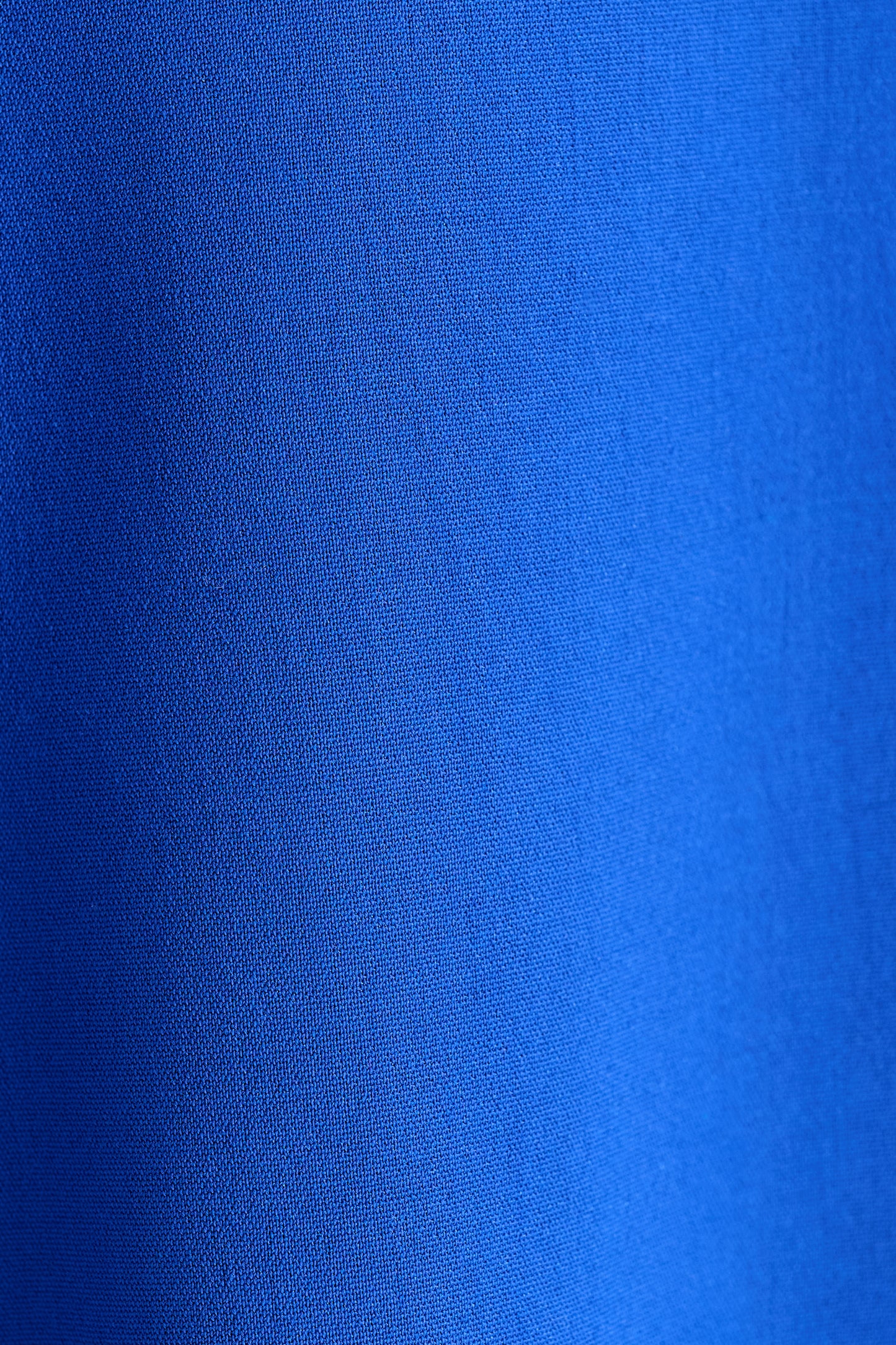 Octavia Moss Crepe Overlap Collar Shirt - Blue