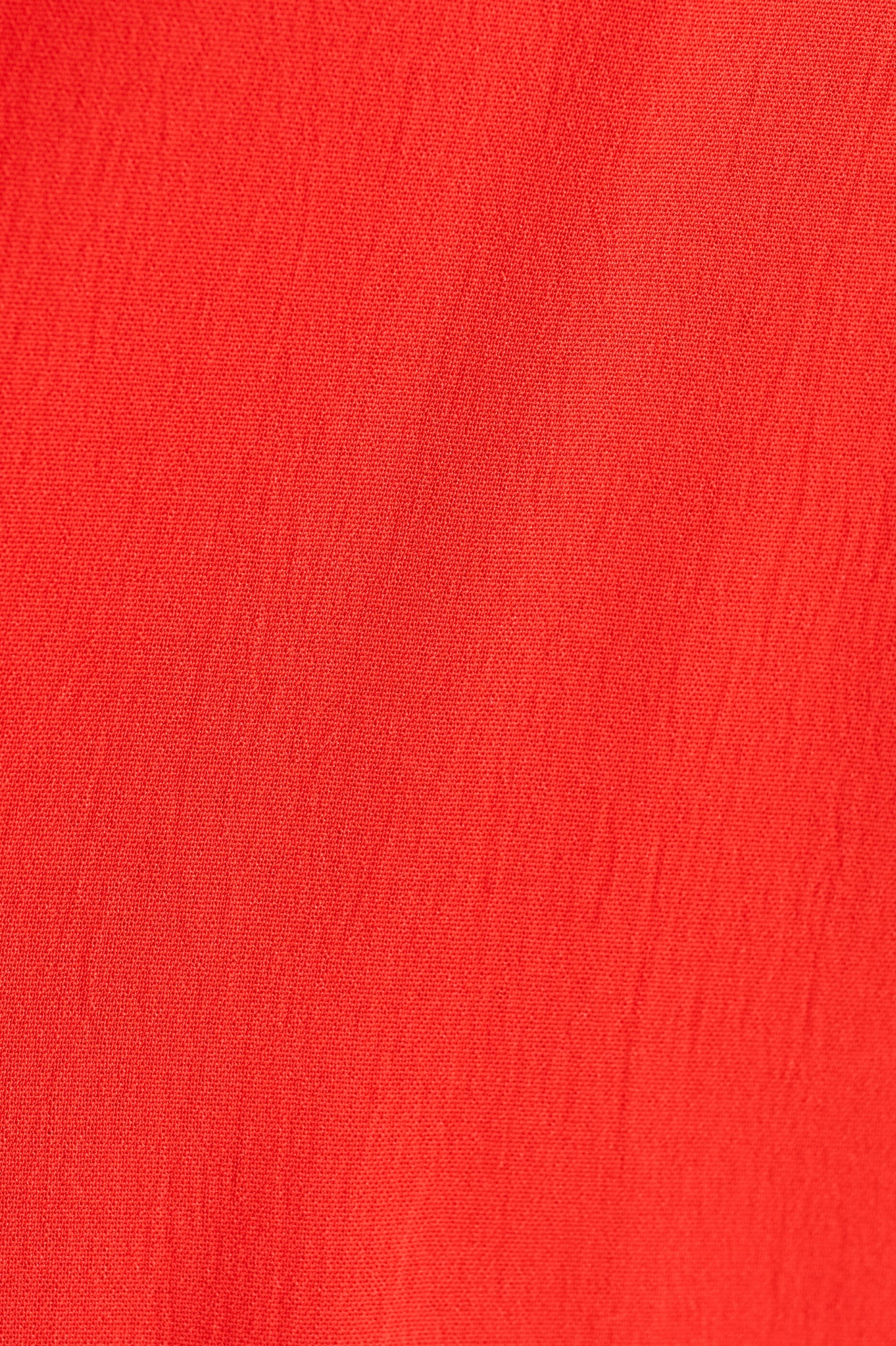 Octavia Crepe Petal Collar Blouse - Red