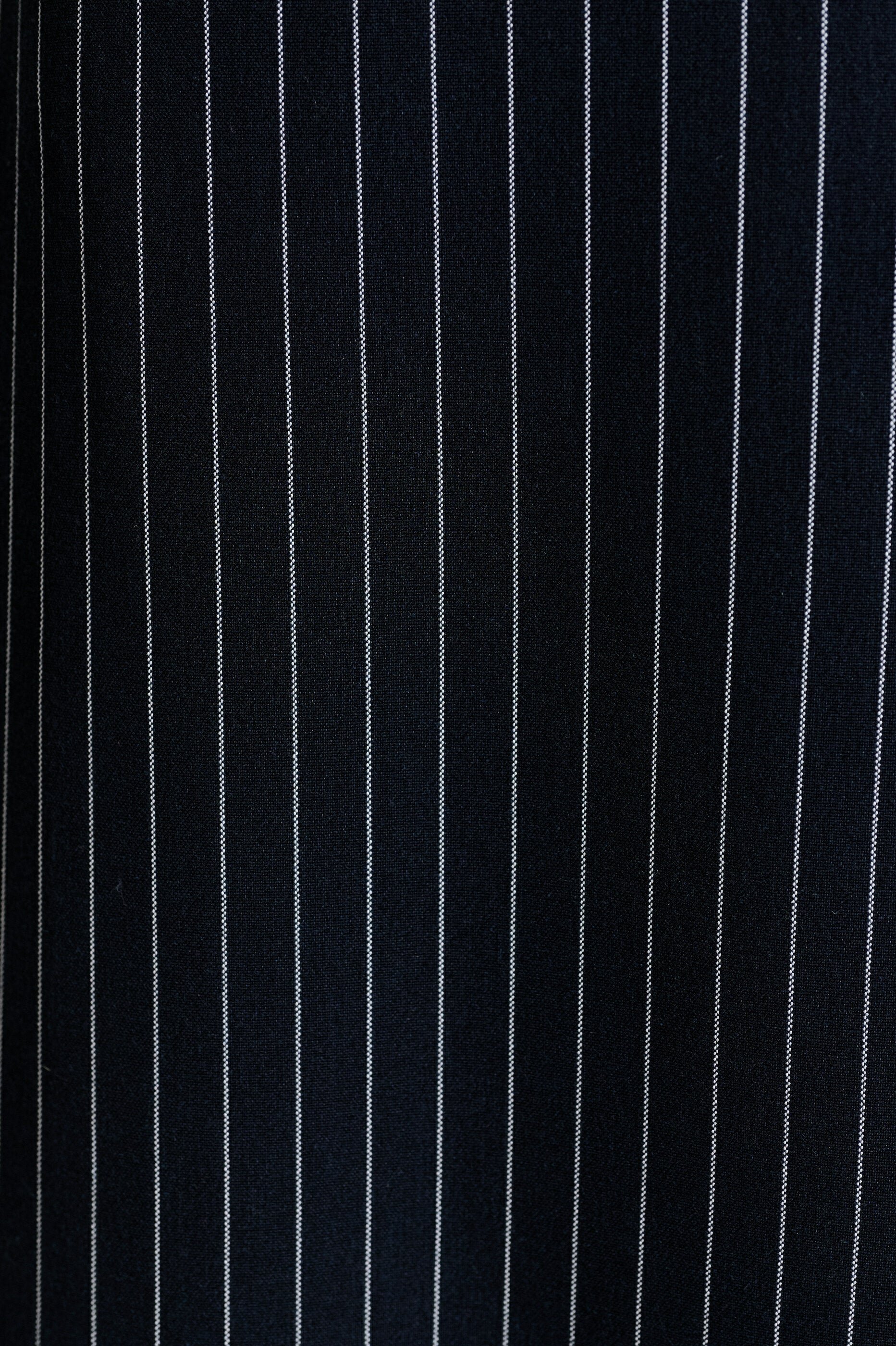 Tilde Navy Pinstripe Straight Leg Trouser