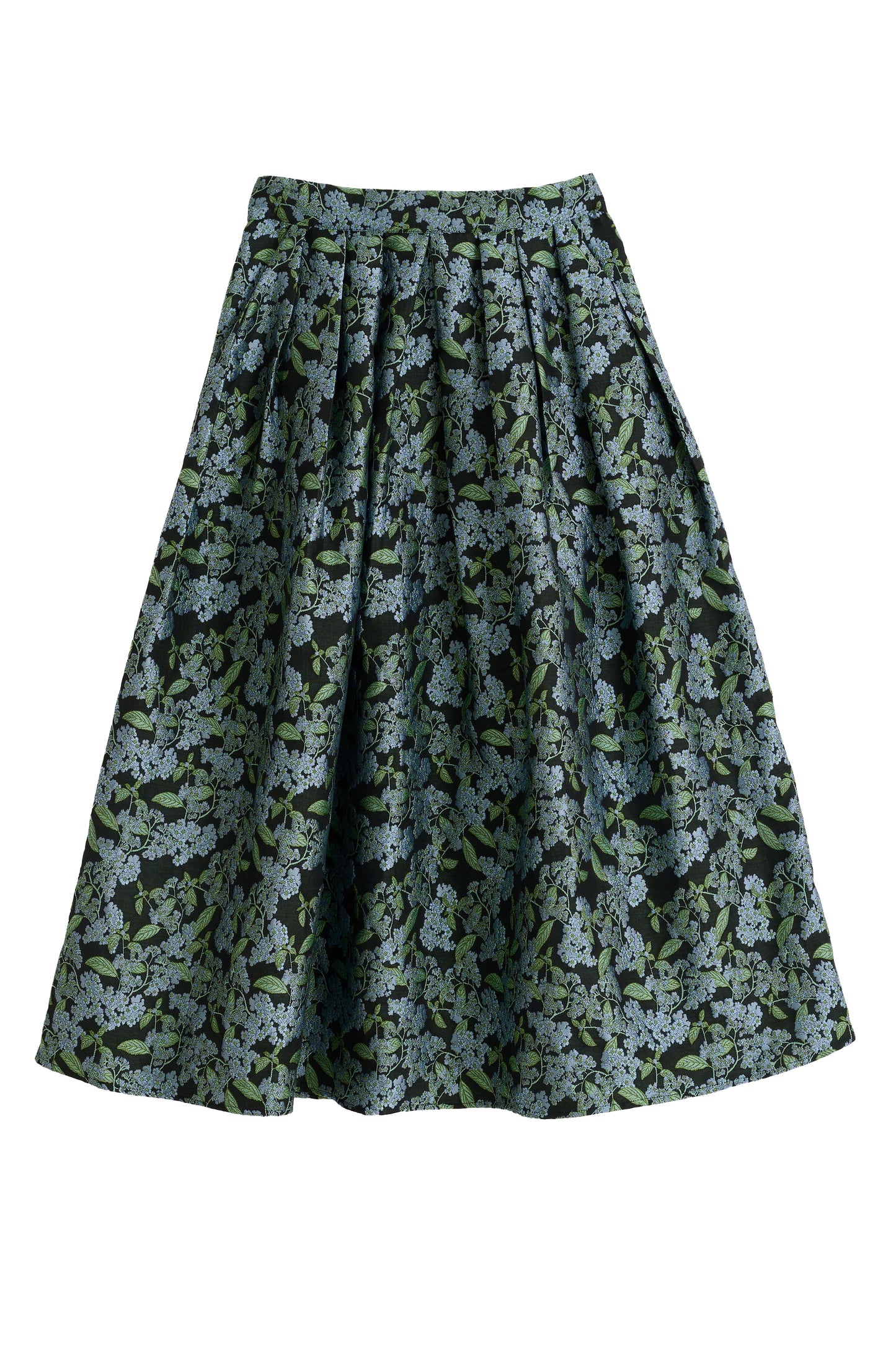 Pasadena Blossom Jacquard Midi Skirt