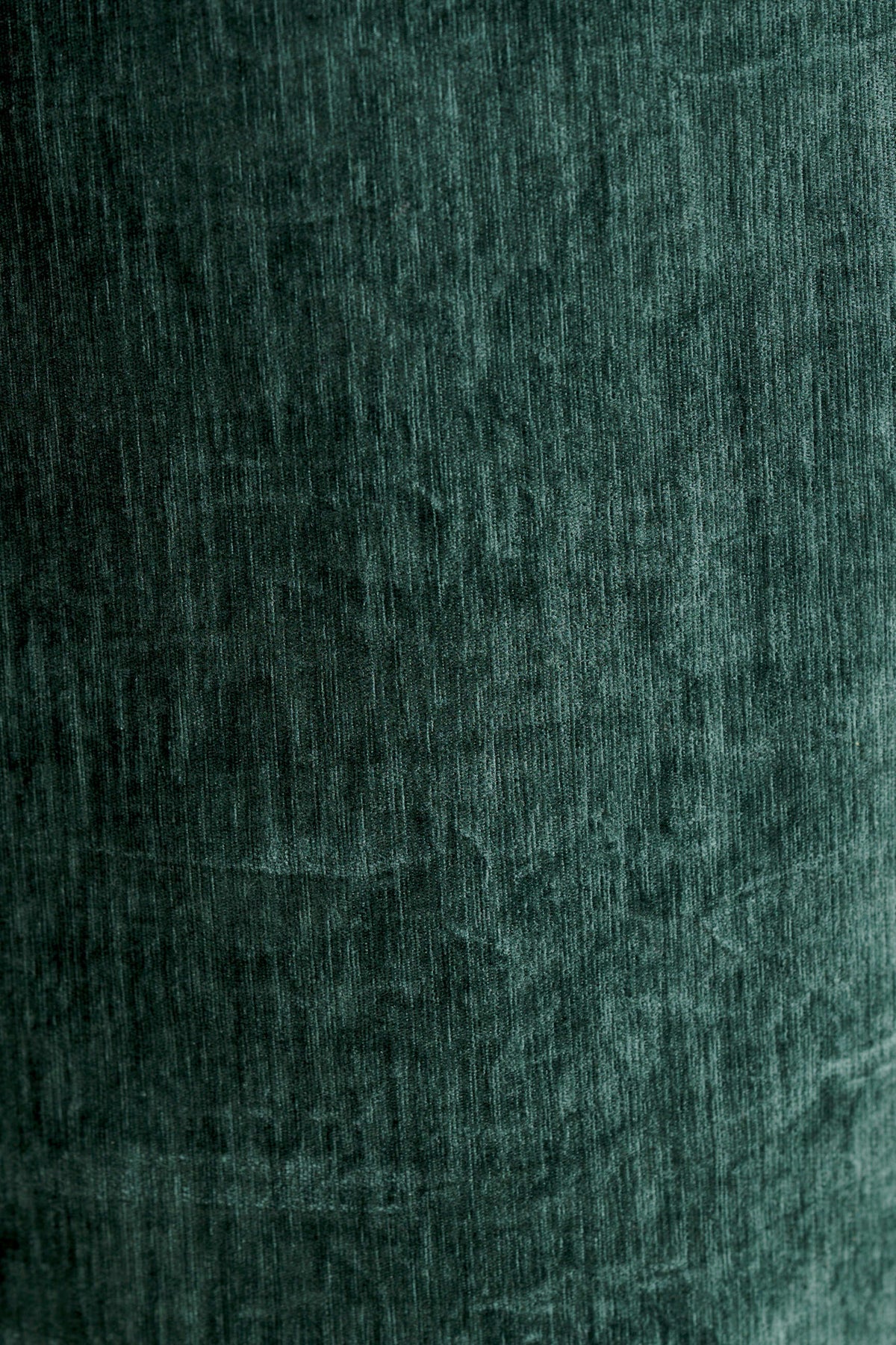 Philo Matte Velvet Dress - Forest Green