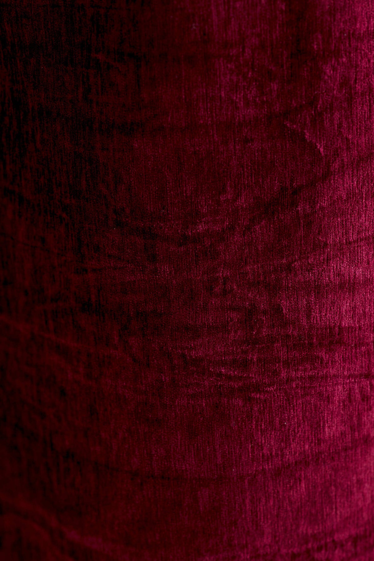 Phoenix Matte Velvet Jumpsuit - Wine