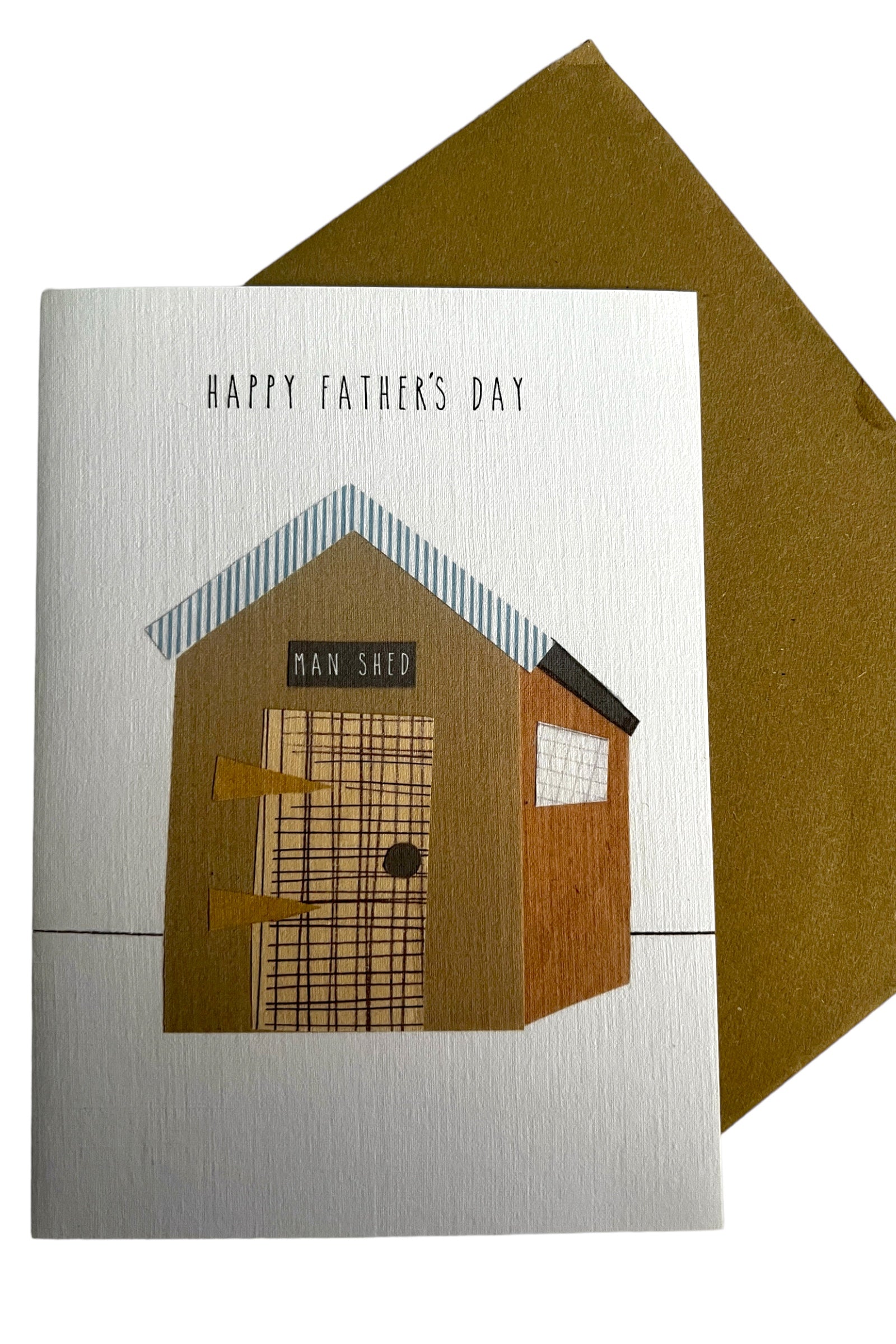 Happy Father's Day Man Shed Card - Front
