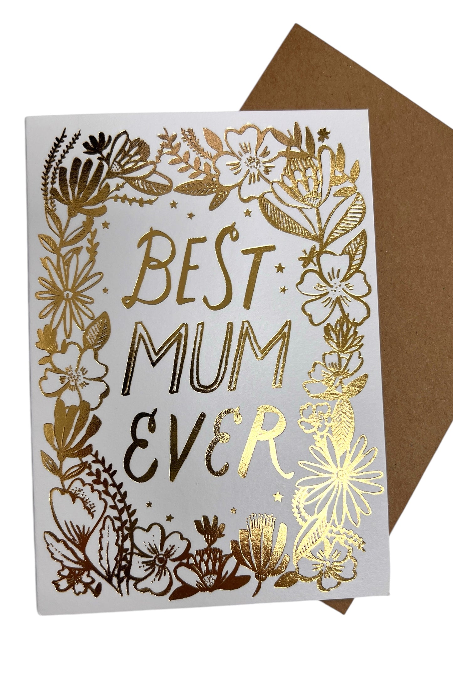 Best Mum Ever Foil Card