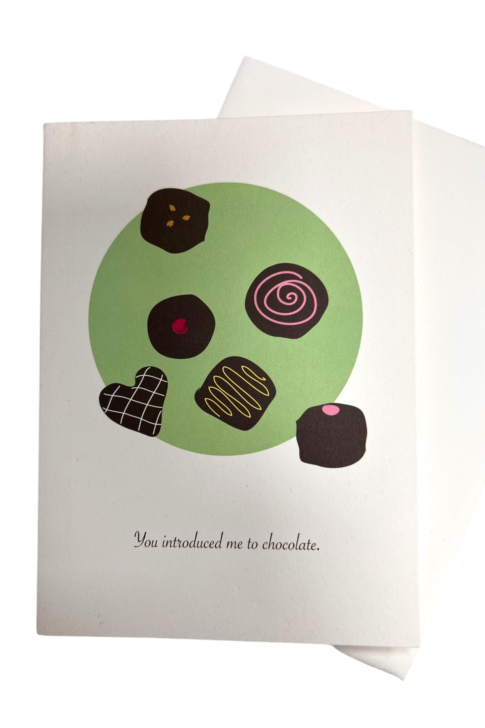 You Introduced Me To Chocolate Mother's Day Card