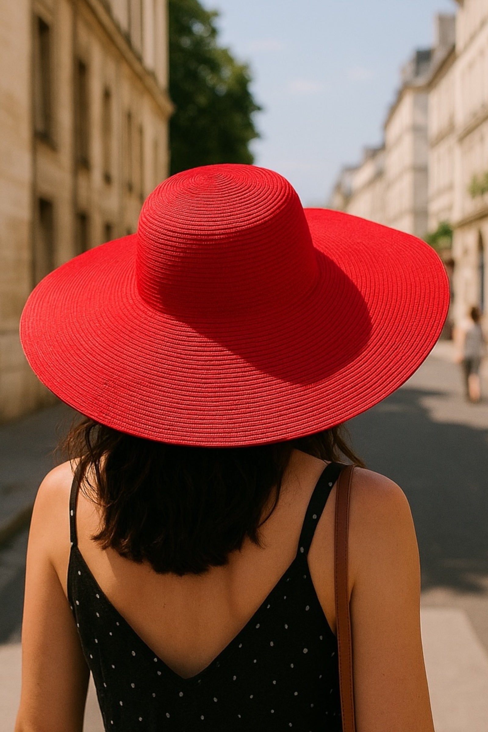 Kambrie Red Straw Hat