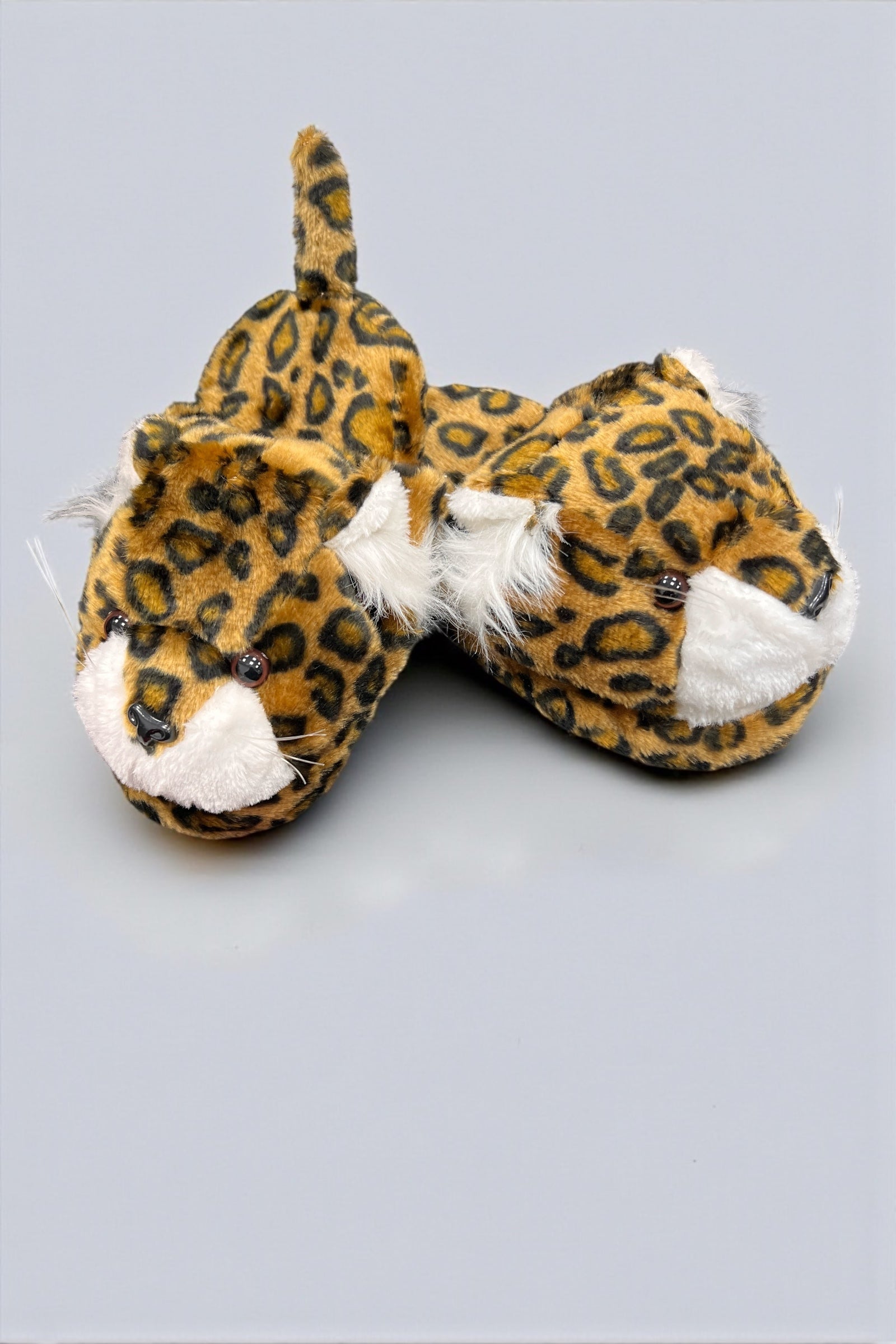 Novelty Leopard Slippers - Styled