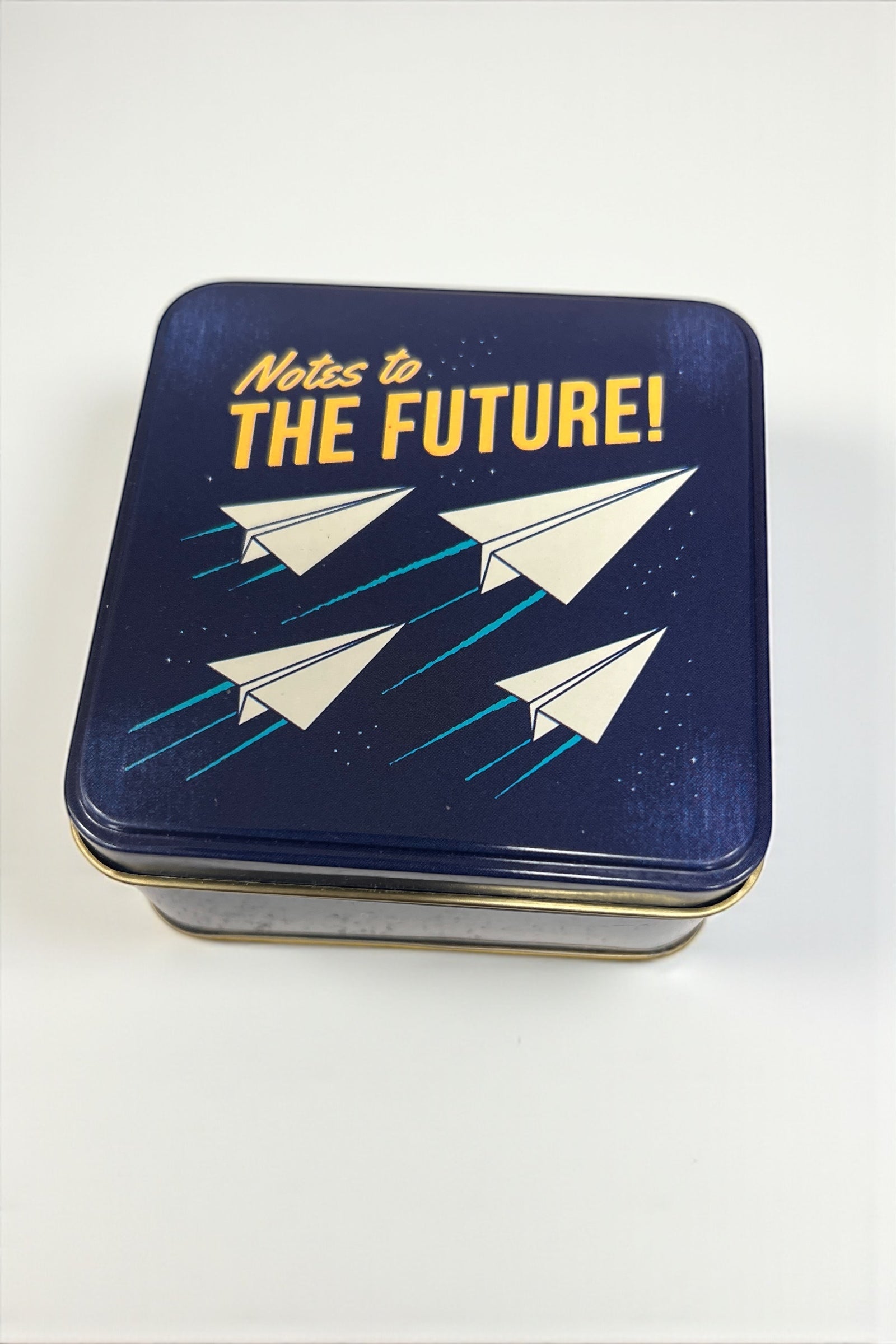 Notes To The Future Note Block in Tin