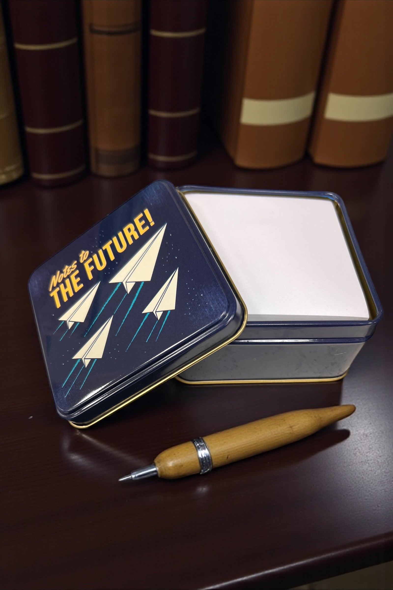 Notes To The Future Note Block in Tin